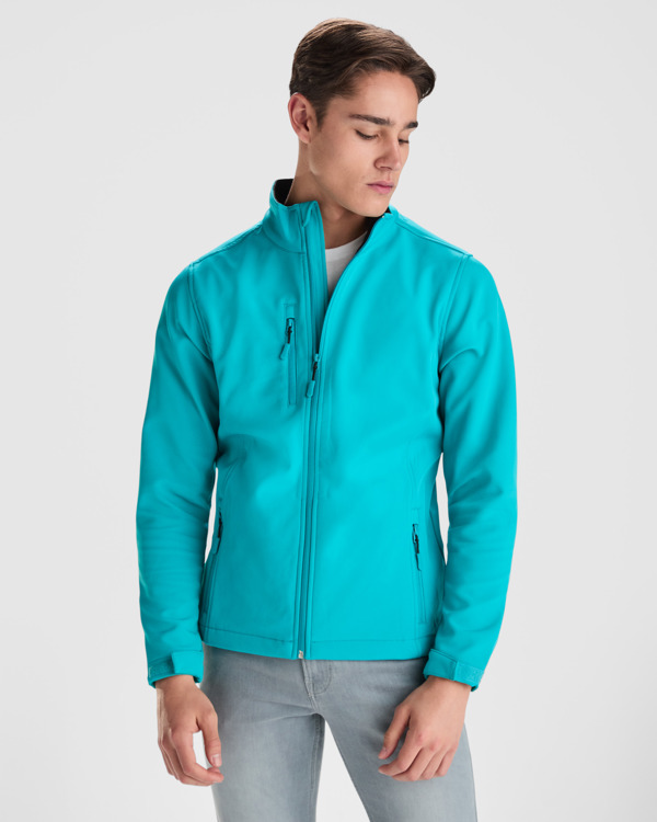 Chaqueta softshell hombre Nebraska Roly SS6436