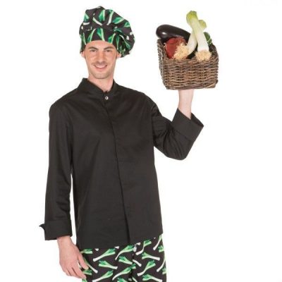 Chaqueta Cocina Marin Unisex Manga Larga Gary's (9448)