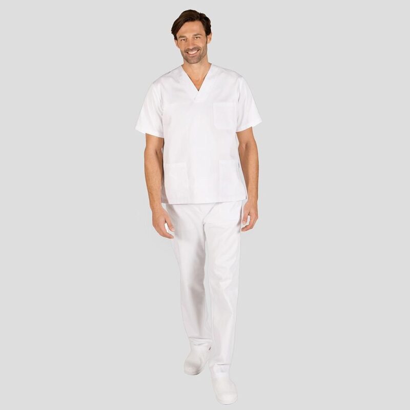 Conjunto Unisex Blusa Cuello Pico/Pantalón Goma Entera "REDLINE'' Gary´s (846101)