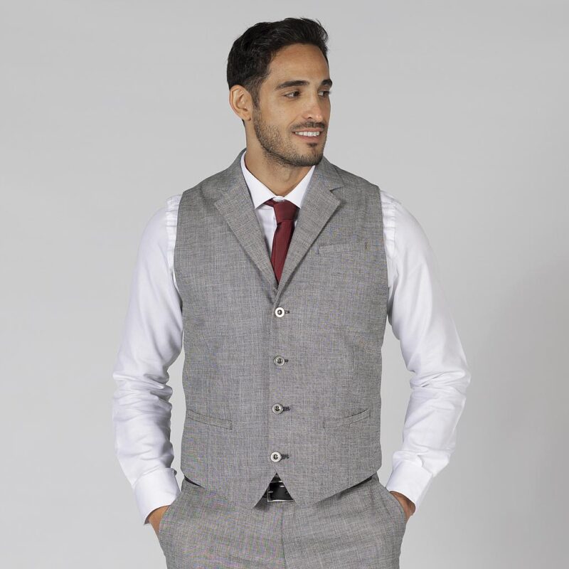 Chaleco Hombre Solapa Cheviot Gary´s (950003)