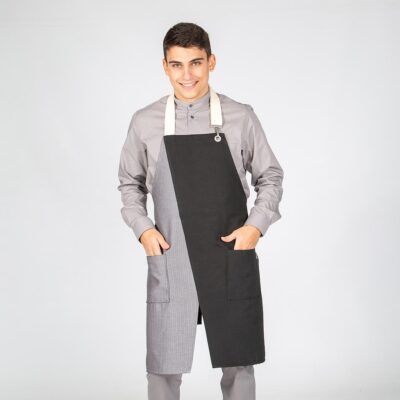 Delantal Con Peto Negro Combi Gary´s ( 100007 )