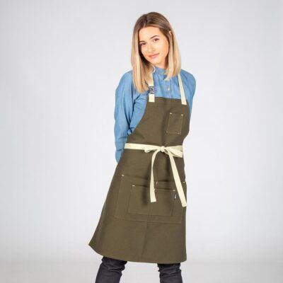 Delantal Con Peto Hebilla Enlazada Gary´s ( 100014 )