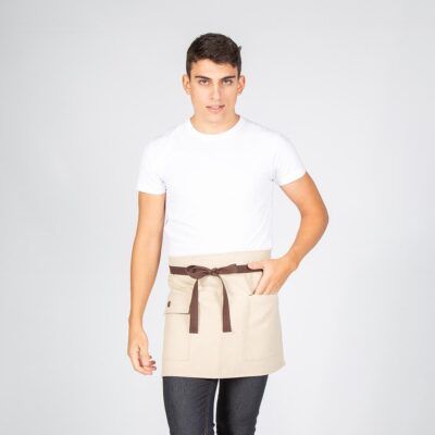 Delantal Corto Beige Gary´s ( 100021 )