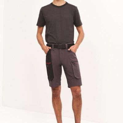 Pantalón Corto Bicolor Regular Fit Monzar ( 04849 )