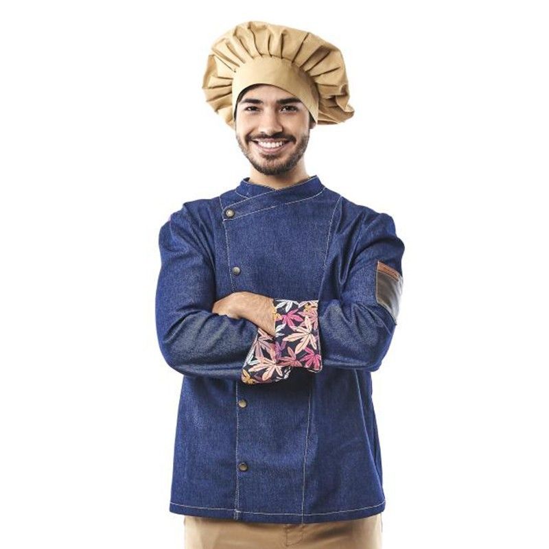 Chaqueta De Cocina Hombre Al Dente Fusión Textil R ( CC1416 DP28 ) - Imagen 7