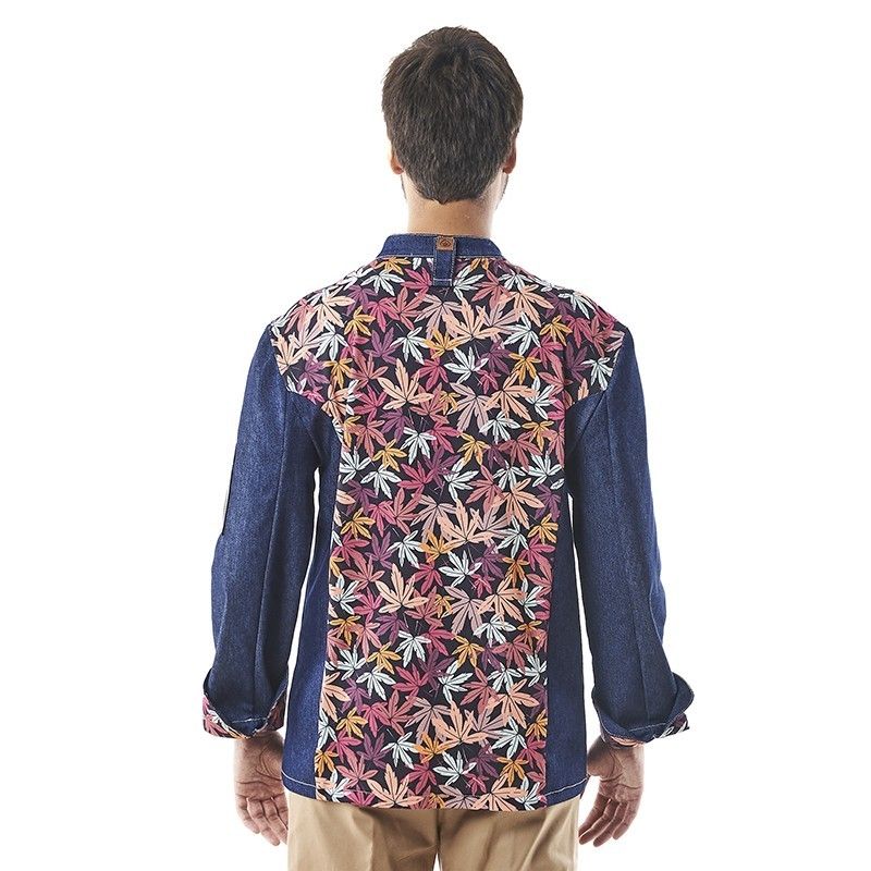 Chaqueta De Cocina Hombre Al Dente Fusión Textil R ( CC1416 DP28 ) - Imagen 6