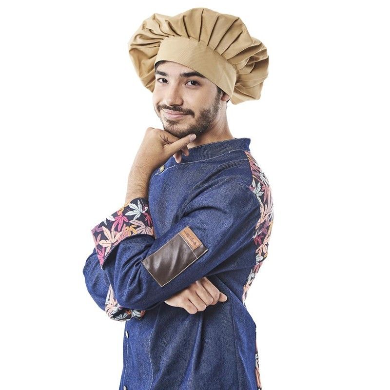 Chaqueta De Cocina Hombre Al Dente Fusión Textil R ( CC1416 DP28 )