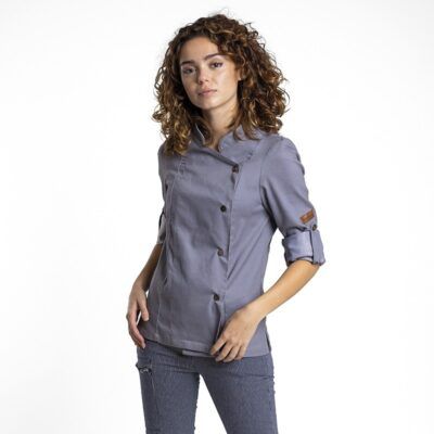 Chaqueta De Cocina Mujer Depuchero Textil R ( CC1467 D28 )
