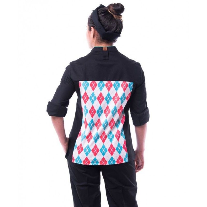 Chaqueta De Cocina Mujer Braseada Textil R ( CC1467 DP32 )