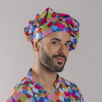 Gorro Gran Chef Heart Algodón Agatha Gary´s ( 400013 )