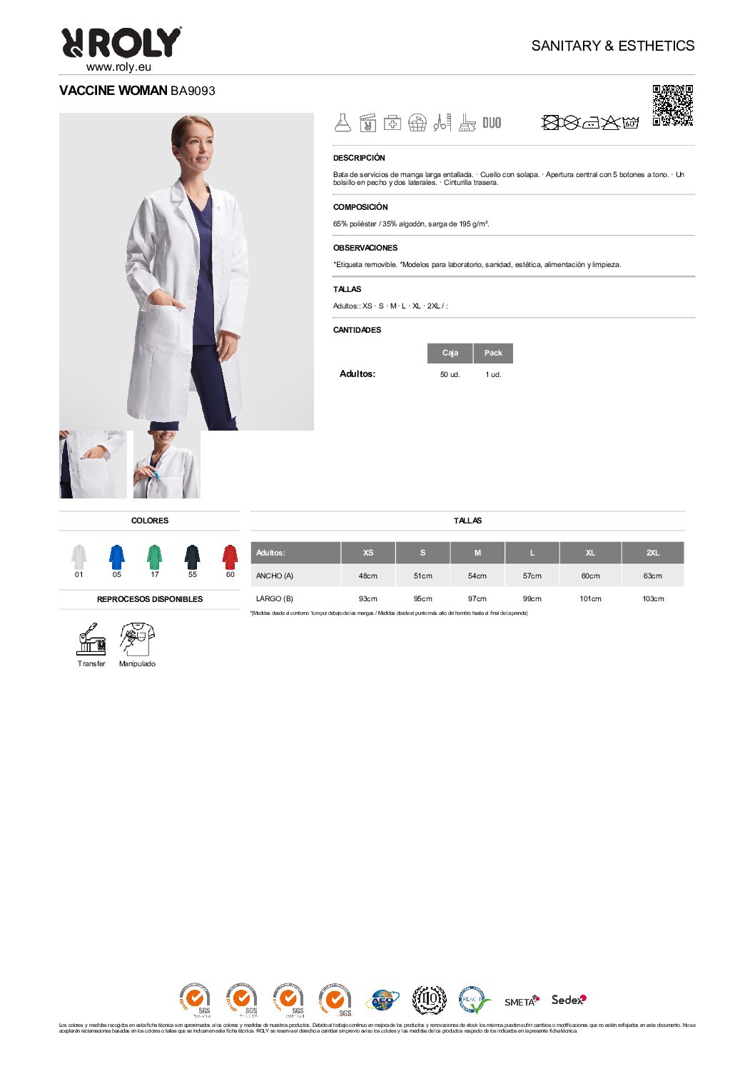 Bata Vaccine Woman Roly (9093) - Imagen 6