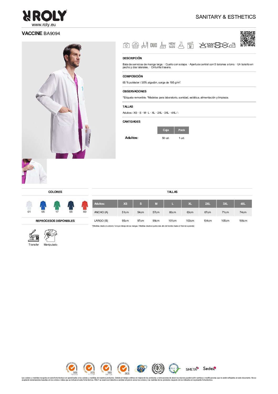 Bata Vaccine Unisex Roly (9094) - Imagen 5