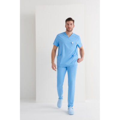 Casaca Sanitaria Cuello V Regular Fit Monzar ( Phoenix 23.24 )