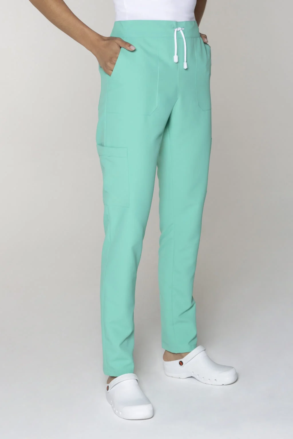 Pantalón De Microfibra Hidrofugo De Colores Multibolsillos (3215RX )