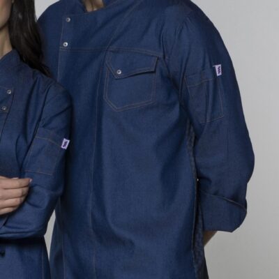 Chaqueta Vaquera Sublimada De Cocina Para Hombre Magasa  (LX27V2-01)