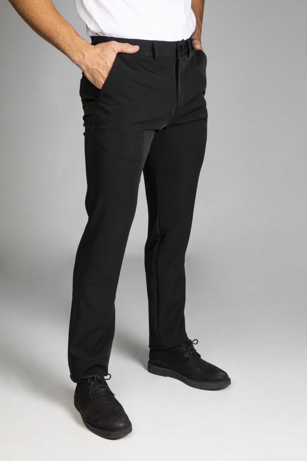 Pantalón Elástico Negro Hombre Magasa (1984SW01 )