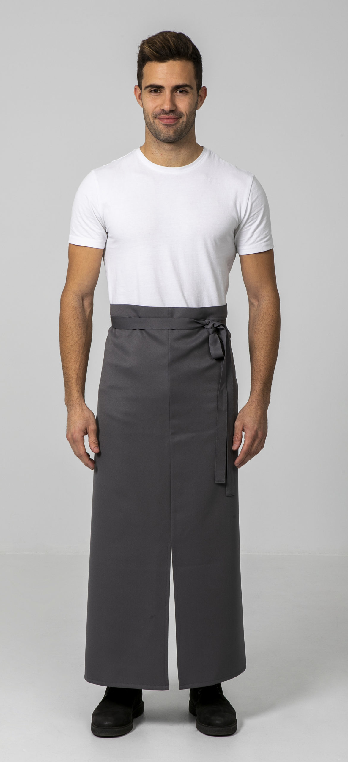 Delantal Francés Con Abertura (2132R1)