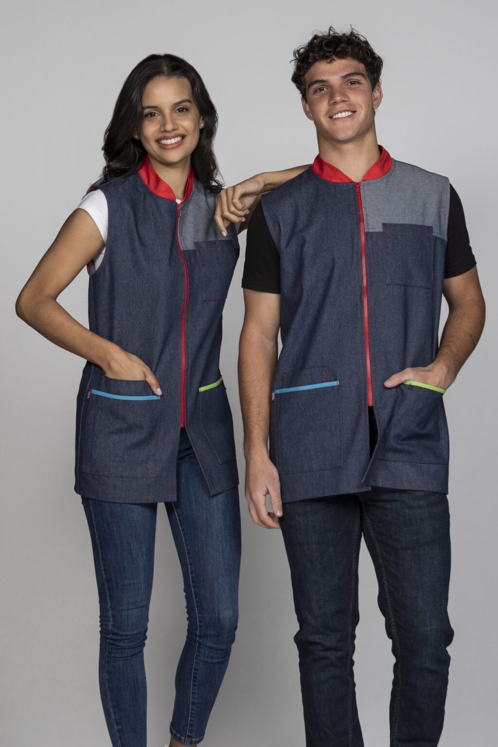 Casaca Unisex Vaquera Sin Mangas Magasa (2557VÑ01)