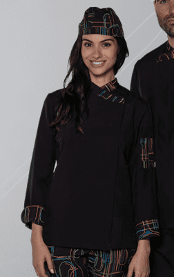 Chaqueta Mujer Microfibra Detalle Estampado Magasa (LX40RP-01)