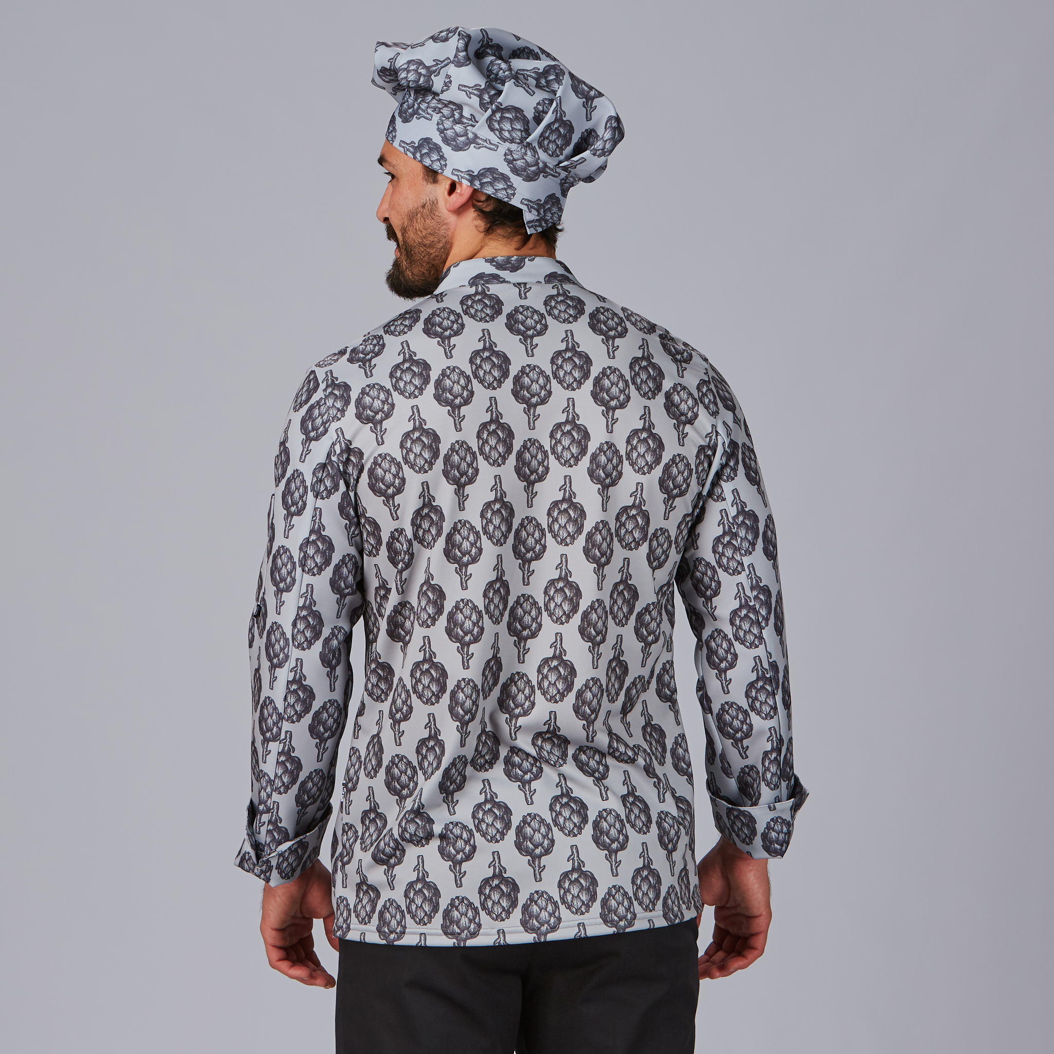 Chaqueta Cocina Unisex Estampada Vazquez Gary´s (930043) - Imagen 2