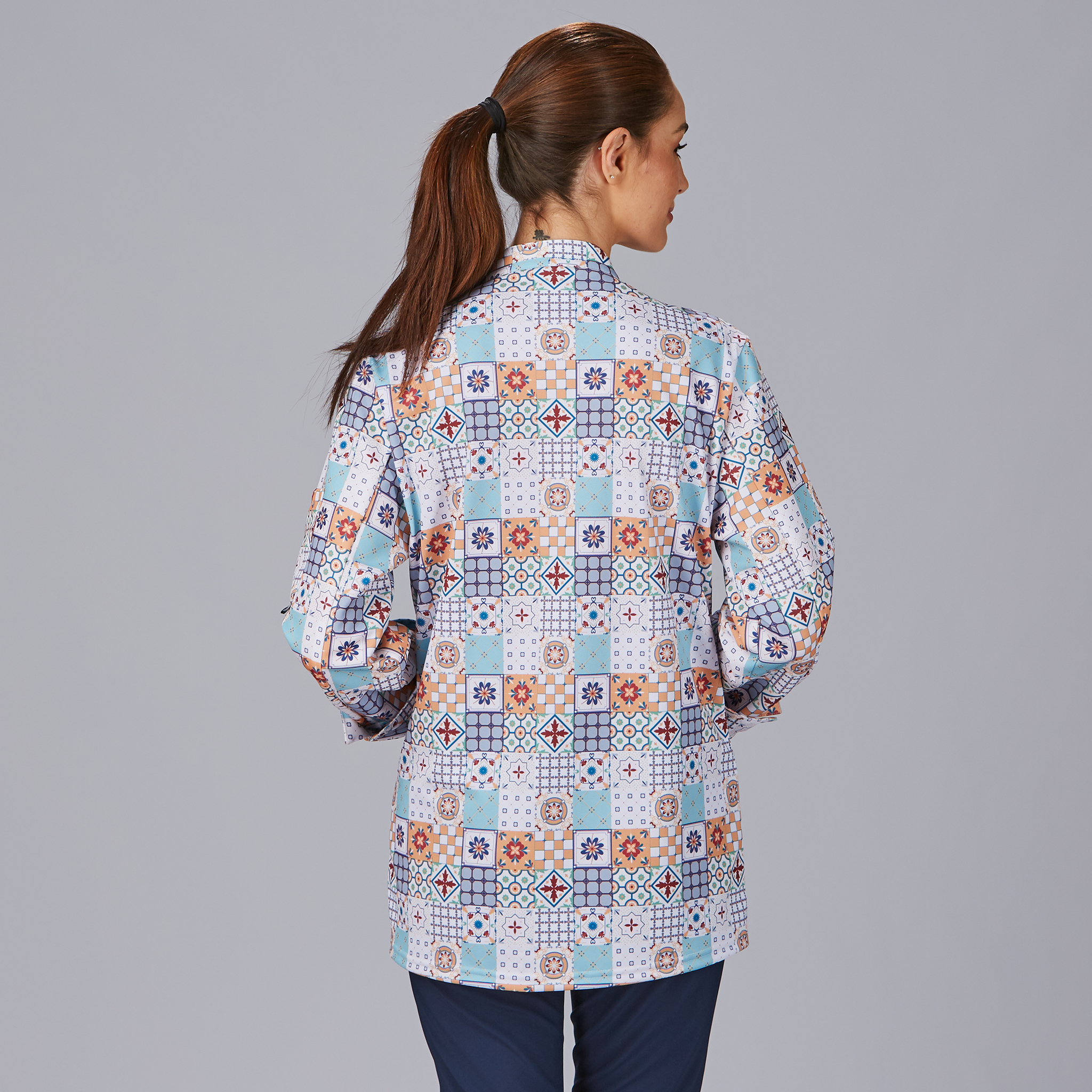 Chaqueta Cocina Unisex Estampada Vazquez Gary´s (930043) - Imagen 5