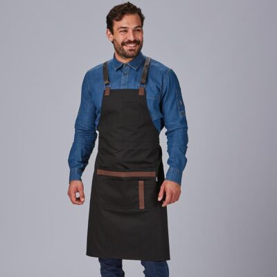 Delantal Peto Herrajes En Piel 88X74 cm Gary´s (100031)