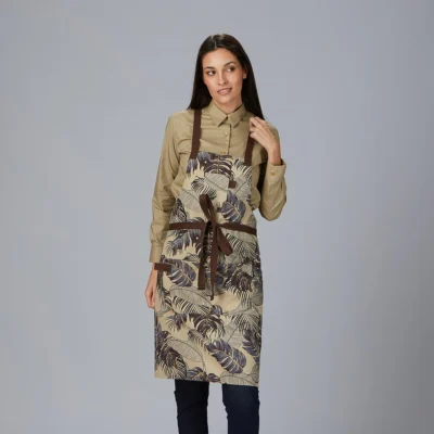 Delantal Peto Estampado Flores 88X74 cm Gary´s (100035)