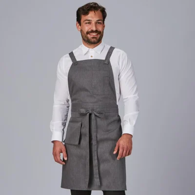 Delantal Peto Bolsillo Cartera Sarga Reciclada 88X74 cm Gary´s (100046)
