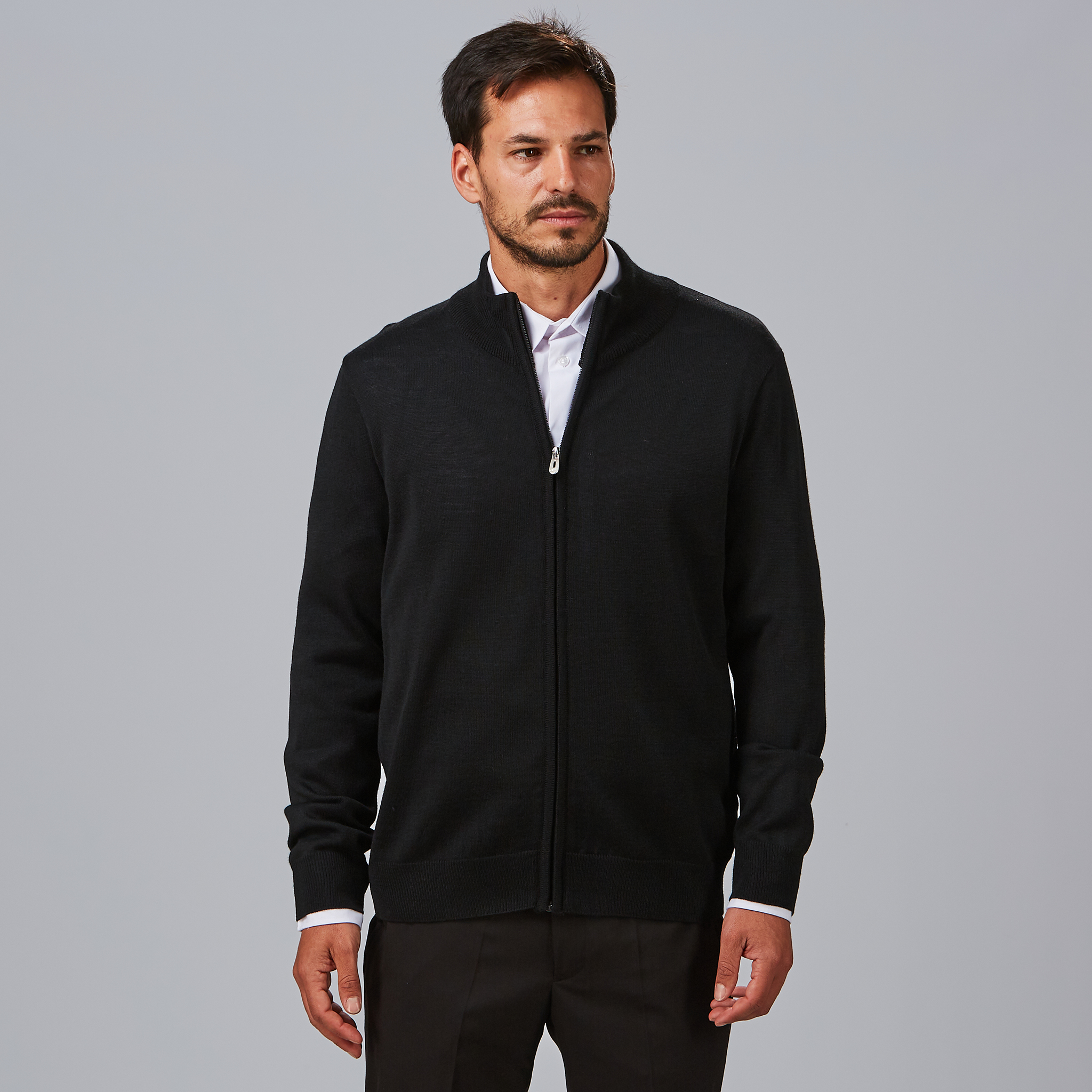 Cardigan Hombre Punto Fino Con Cremallera Gary´s (103200) - Imagen 4