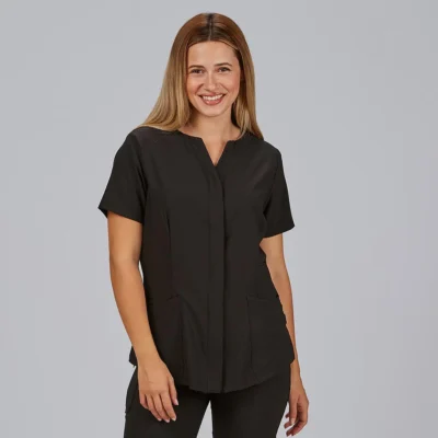 Blusa Mujer Abierta C/Pico M/C Dulcinea Gary´s (600092)