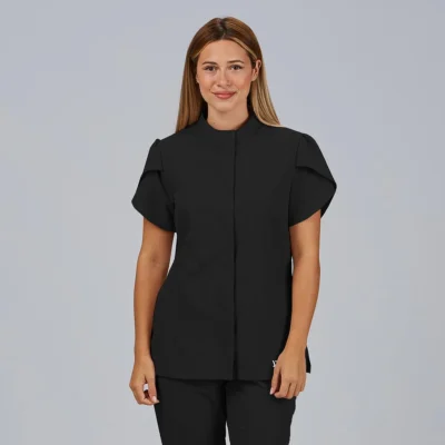 Blusa Mujer Boton OcultoM/C Lina Gary´s (600093)