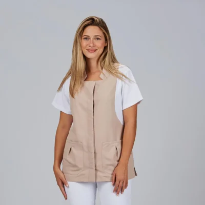 Blusa Mujer Boton Oculto M/C Carmina Gary´s (600112)