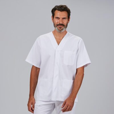 Blusa Hombre Sanitaria Boton Presion M/C Gary´s (617901)
