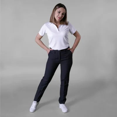 Pantalon Mujer Plana Poliester Bolsillo Frances Gary´s (700019)