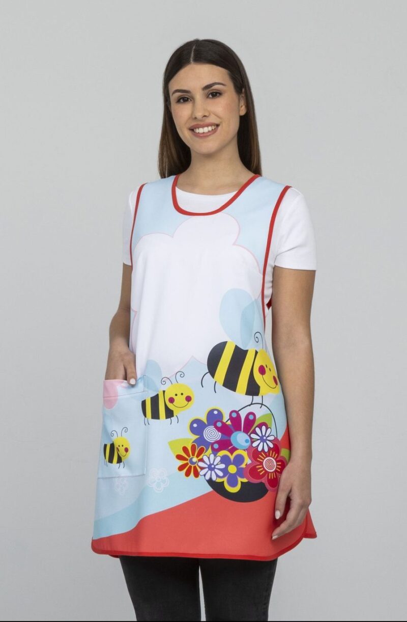 Estola personalizable Abejitas Magasa para maestra