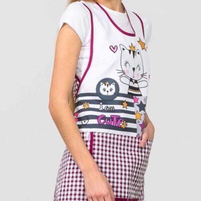 Estola ajustable «gata reina» Magasa (RX75PI18)