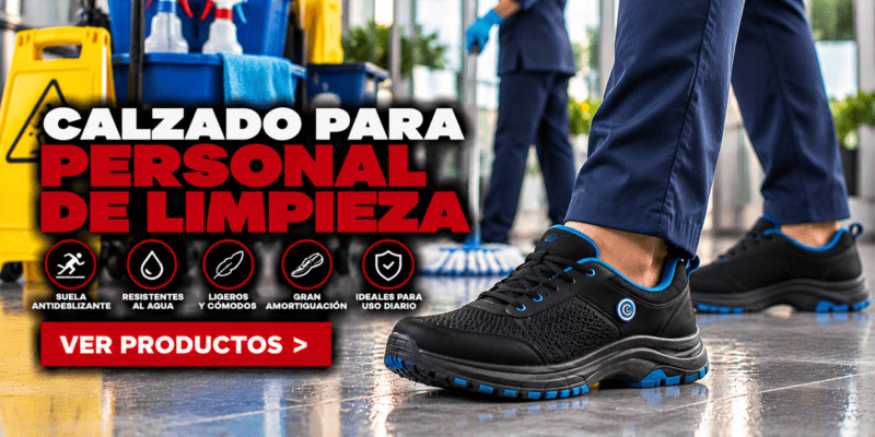 Calzado para personal de limpieza
