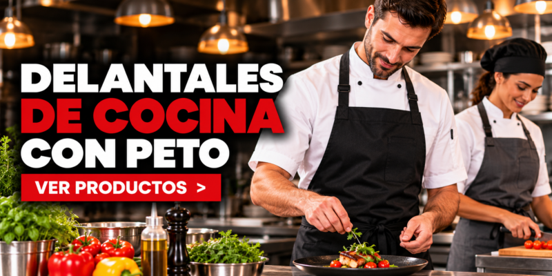 Delantales de Cocina con Peto