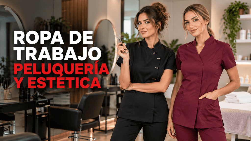 Ropa de trabajo para peluquería y estética
